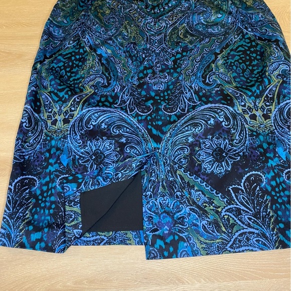 Chicos Animal Paisely Anna Skirt Size 1 NWT - Picture 6 of 8